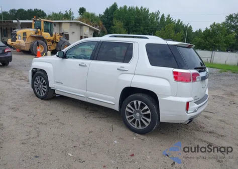 2016 GMC Terrain Denali из США, поврежденный, VIN 2GKFLRE37G6134194